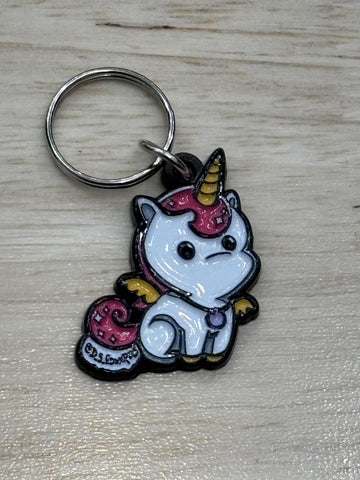 Blueberry The Maine Unicorn Keychain @D_S_Edwards