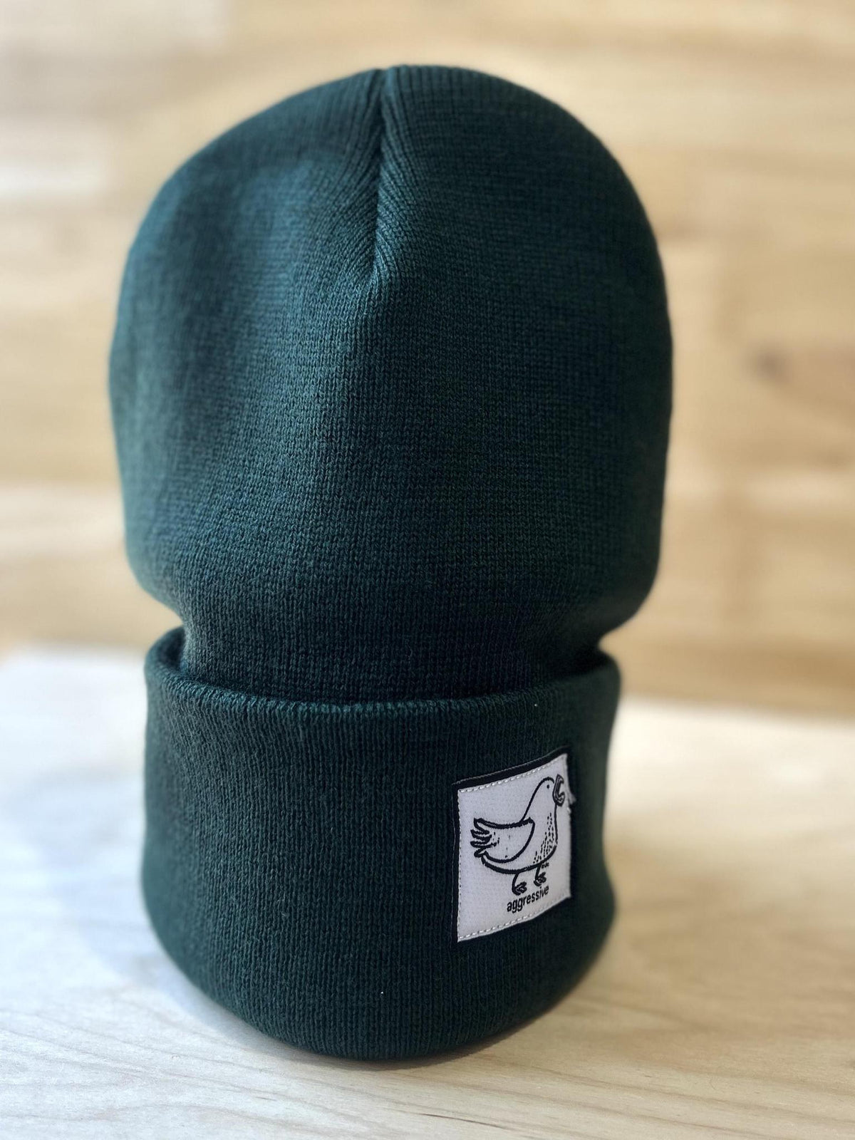 Aggressive Patch Beanie by Ande Lynch