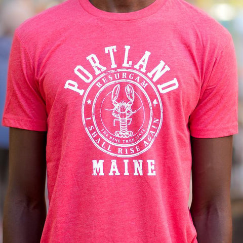 Port Logo Red Tee @_hcdesign_