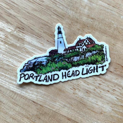 Portland Headlight Sticker @jeanelledemers