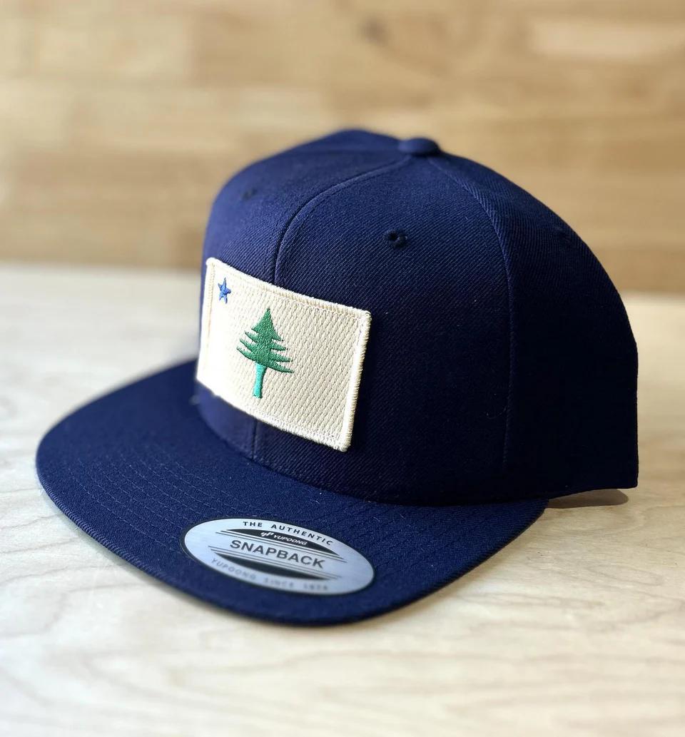 1901 Flag Original Patch Classic Flat Brim Hat
