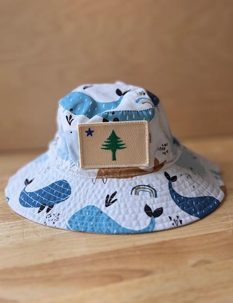 1901 Flag Original Patch Toddler Sun Hat
