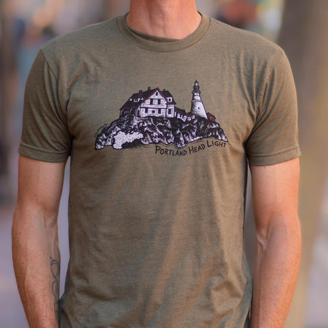 Portland Headlight Green Tee @danblakesleemusic
