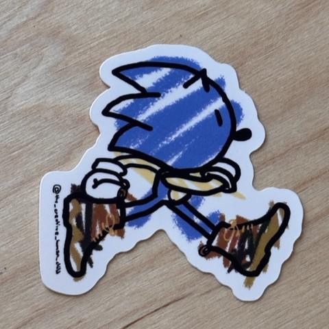 Maine Hedgehog Sticker