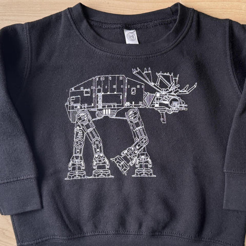 Star Moose Walker Toddler Crew @_hcdesign_