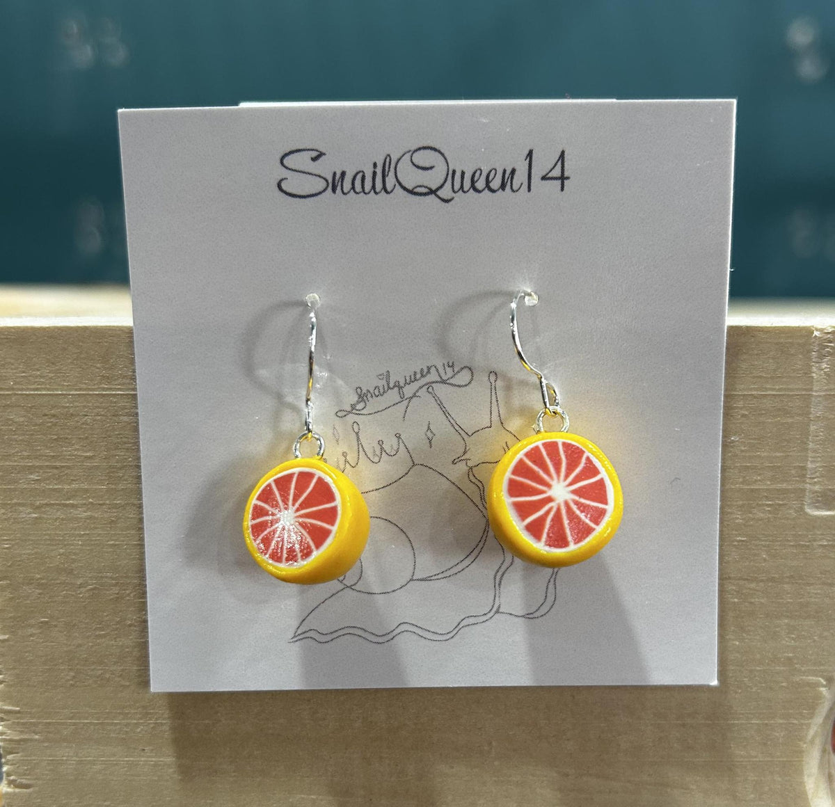 Earrings by Robin Carlson @snailqueen14