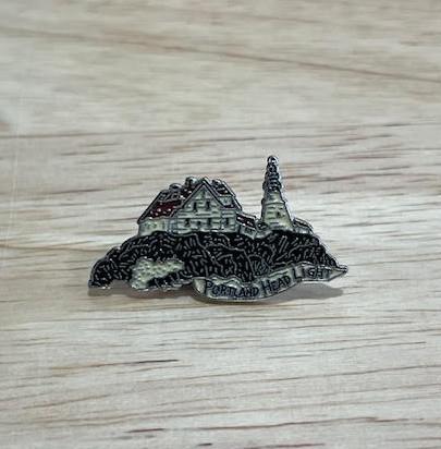 Portland Headlight Enamel Pin @danblakesleemusic