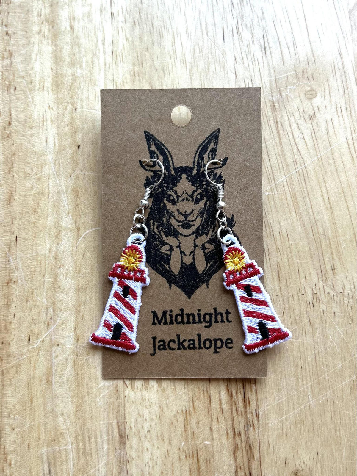 Earrings by @midnightjackalope