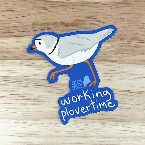 Plovertime  Sticker by @2birds1pencil
