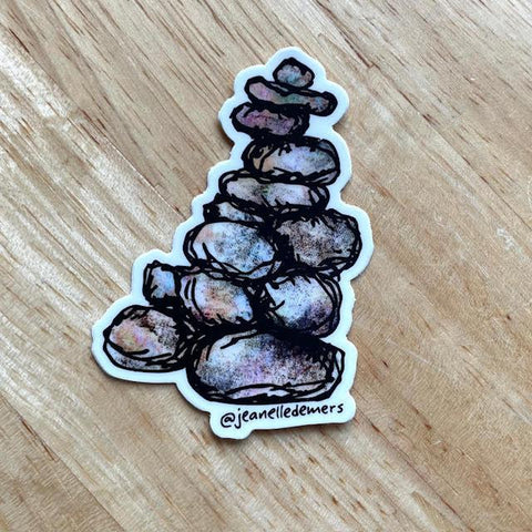 Rock Sticker @jeanelledemers