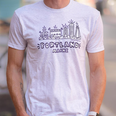 Ryan’s Portland Black and White Tee @monstersbythesea