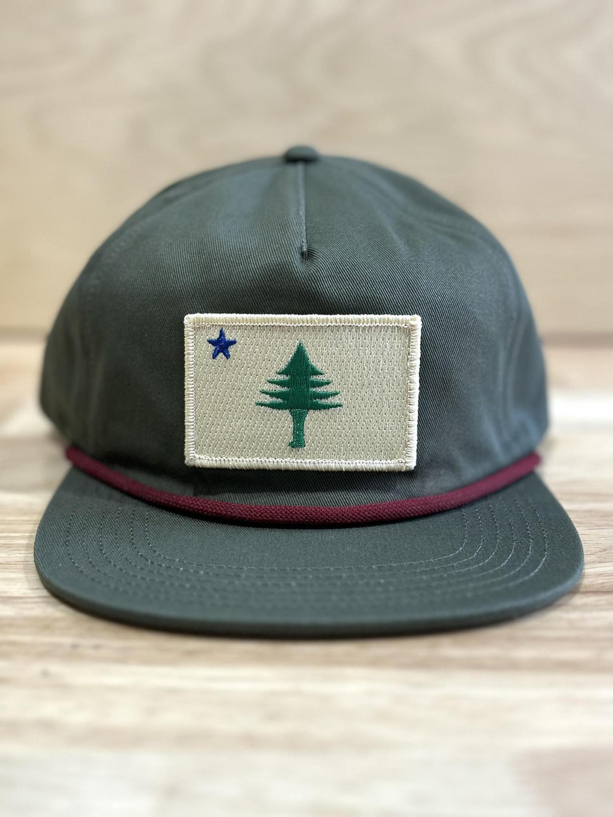 1901 Flag Original Patch Flat Brim Hat