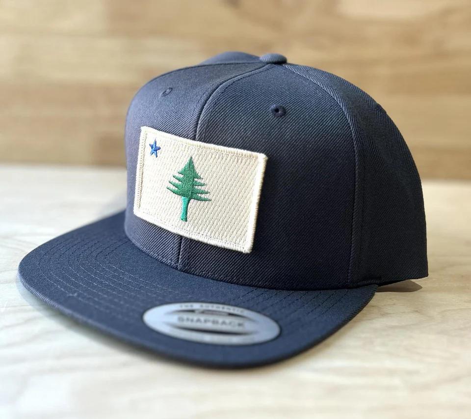 1901 Flag Original Patch Classic Flat Brim Hat