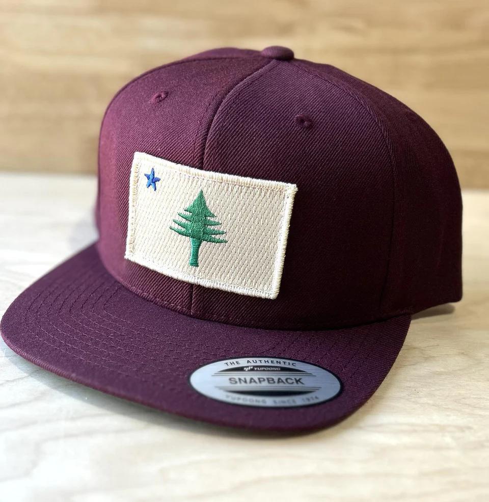 1901 Flag Original Patch Classic Flat Brim Hat
