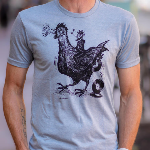 Record Chicken Tee @danblakesleemusic