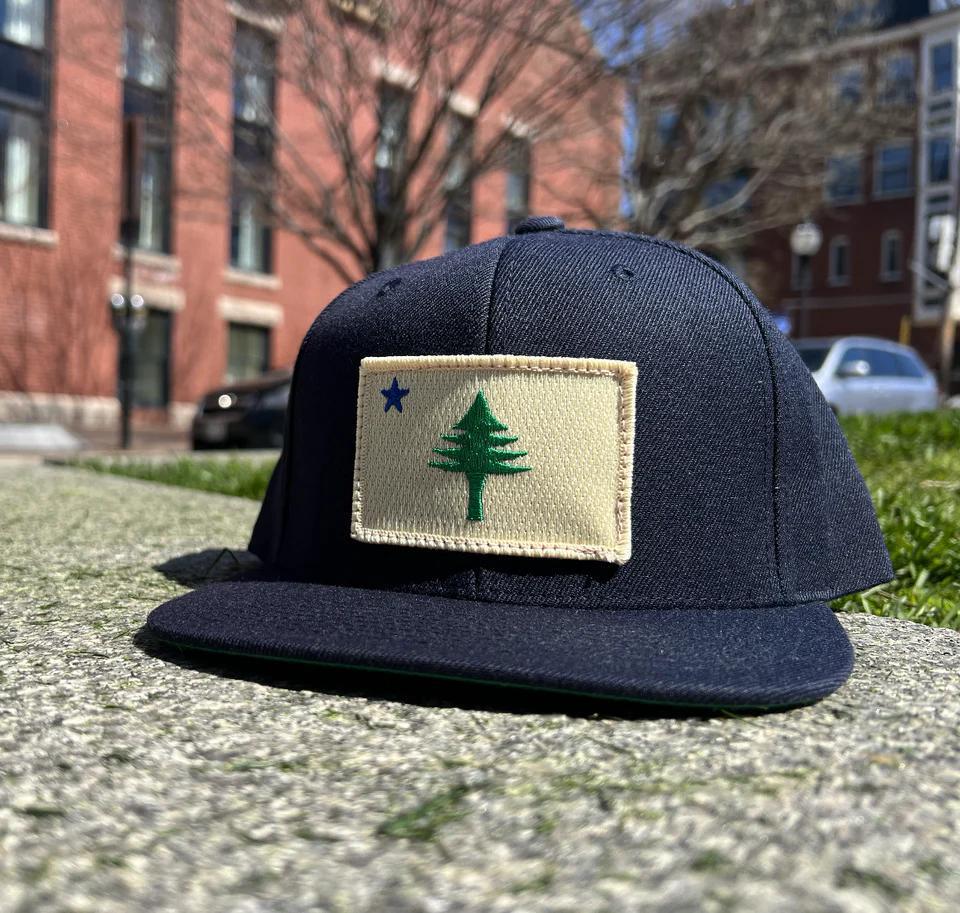 1901 Flag Original Patch Classic Flat Brim Hat