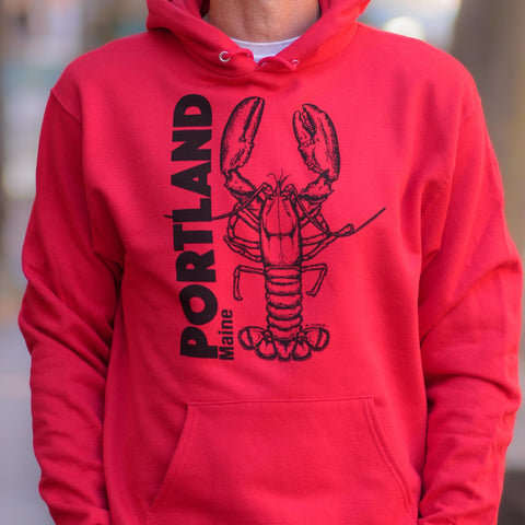 Portland Lobster Red Hoodie @_hcdesign_