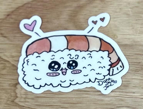 Sushi Sticker @itsdynamitejune