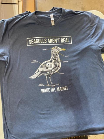 Seagulls Aren’t Real Tee