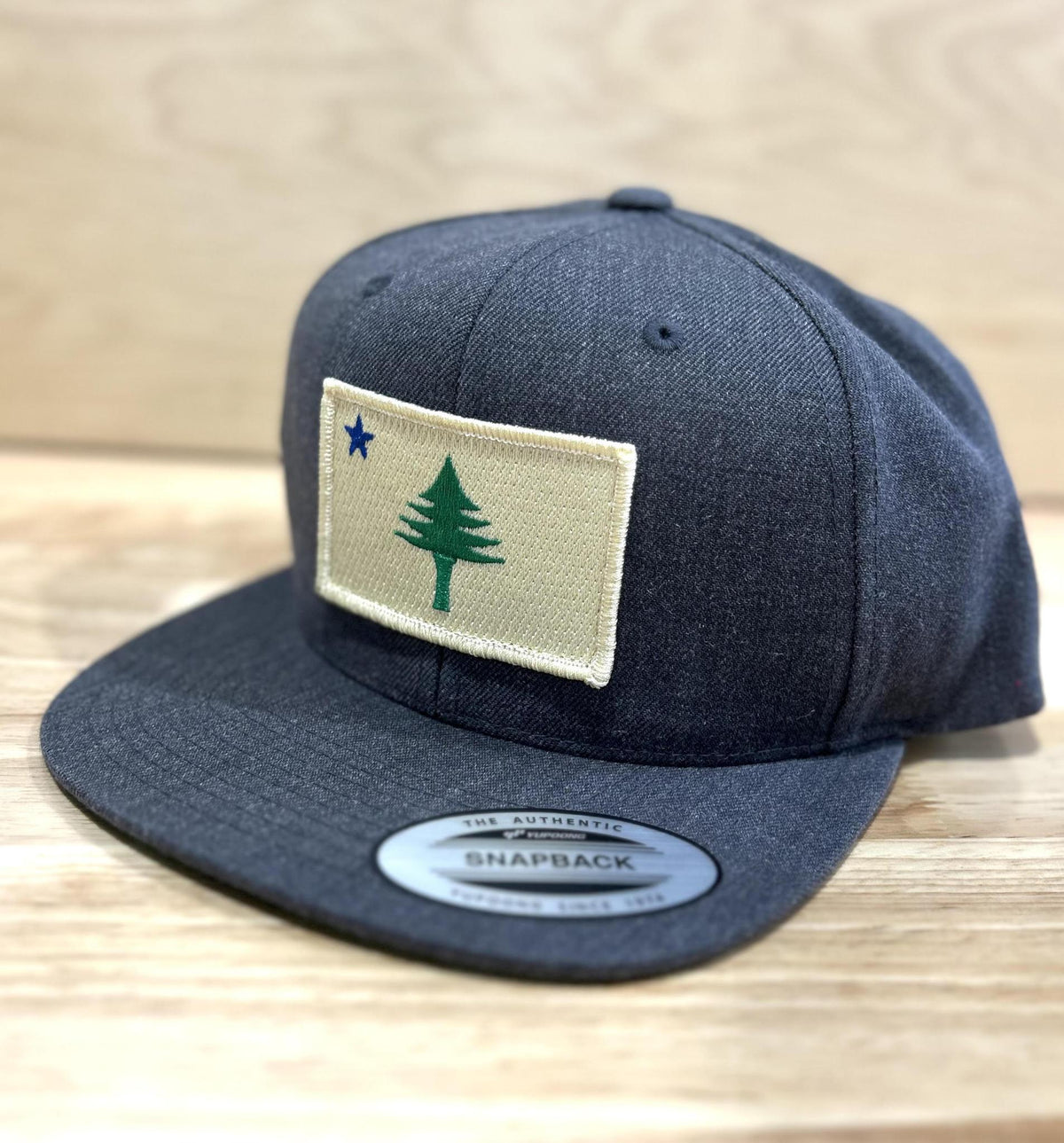 1901 Flag Original Patch Classic Flat Brim Hat