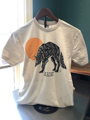 Oliver's Wolf Tee @o.w.illustration