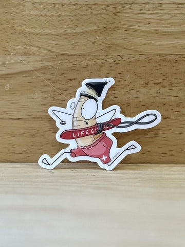 Sexy Lighthouse Lifeguard Sticker by @Forthouse