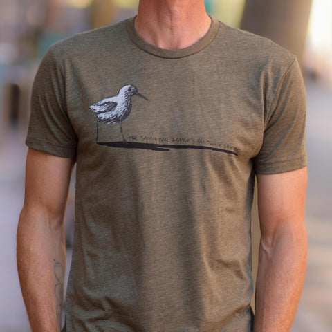 Handsome Shorebird Green Tee @jeanelledemers