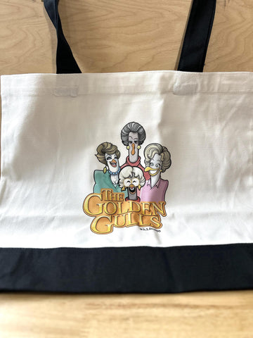 Golden Gulls Tote Bag @D_S_Edwards