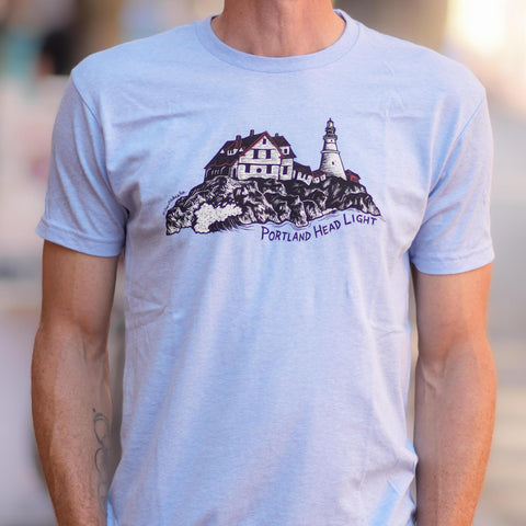 Portland Headlight Blue Tee @danblakesleemusic