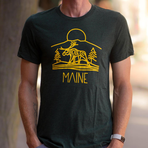 Sunset Moose Tee @pinetreeskateco