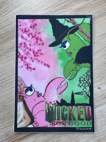 Wicked Good Sticker by @charletondesign