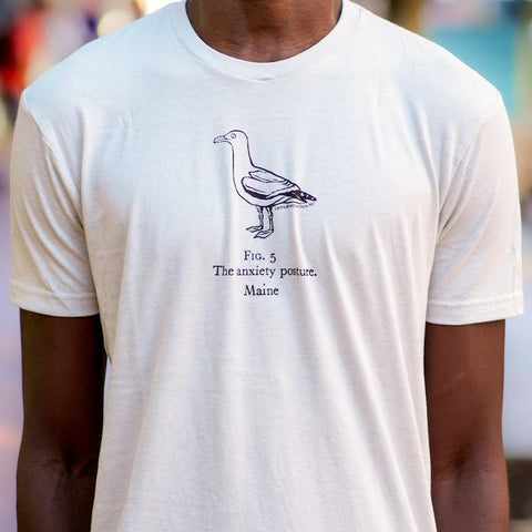 Anxiety Posture Tee @craigmountainart