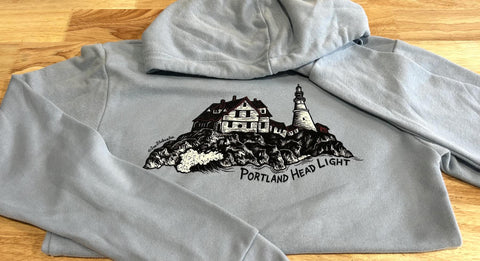 Portland Headlight Blue Hoodie @danblakesleemusic