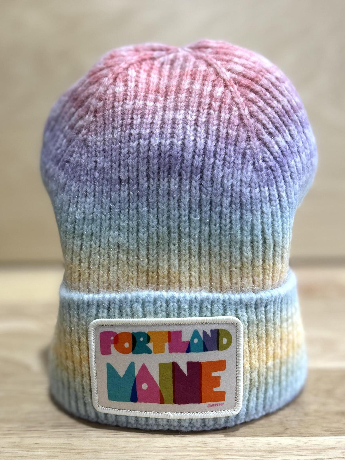 Colorful Portland Maine Legacy Ombre Beanie @mikepop
