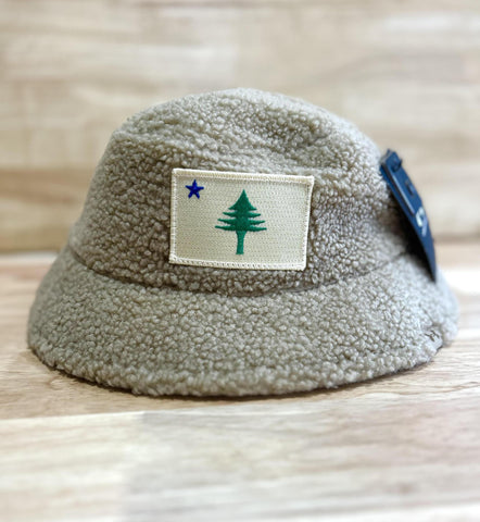 1901 Flag Original Patch Fuzzy Bucket Hat