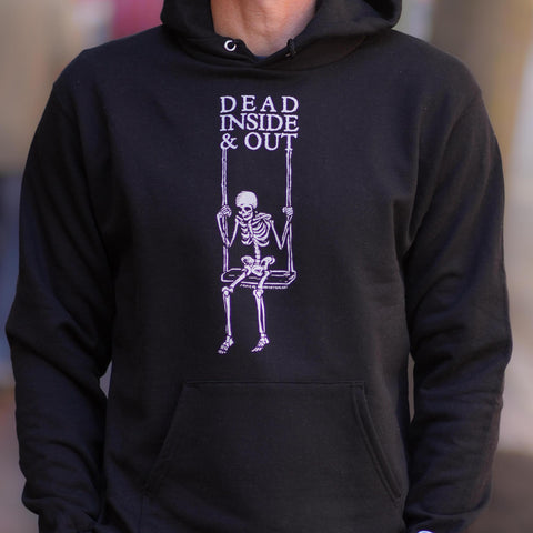 Dead Inside and Out Hoodie @craigmountainart