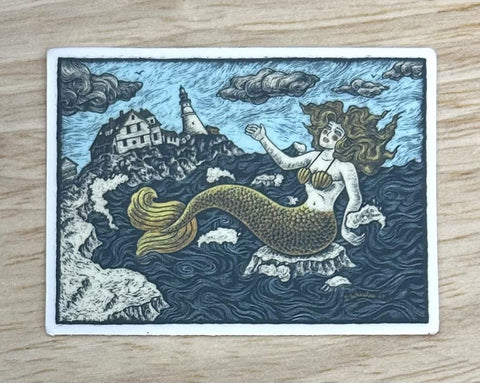 Mermaid Sticker by @danblakesleemusic