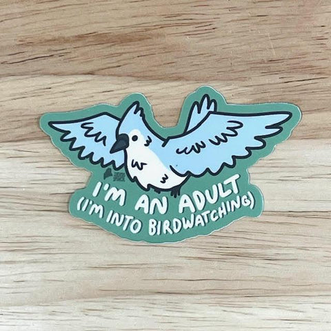 Birdwatching Sticker by @2birds1pencil