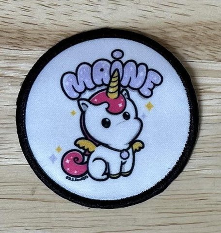 Blueberry The Maine Unicorn Patch @D_S_Edwards