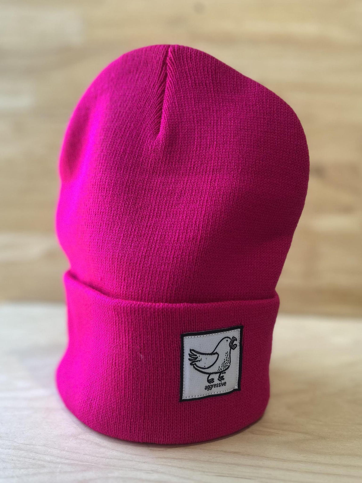 Aggressive Patch Beanie by Ande Lynch