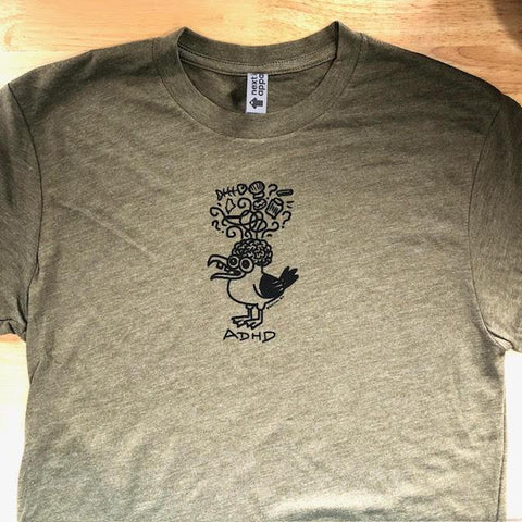 ADHD Tee @lonimac.art
