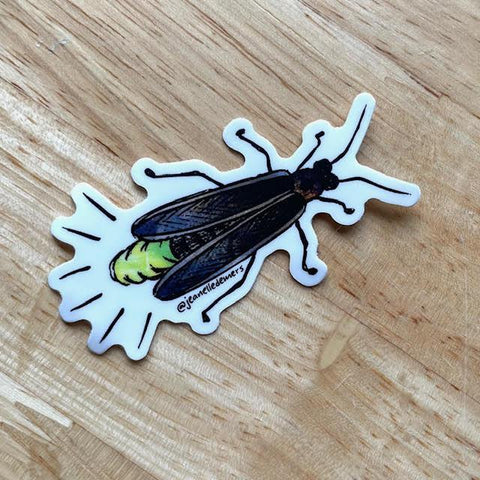 Lightening Bug Sticker @jeanelledemers