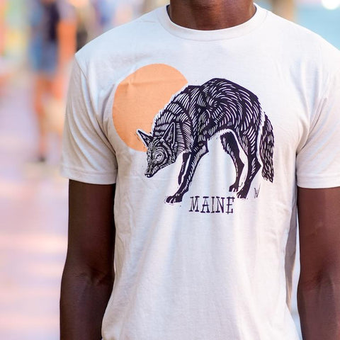 Wolf Tee @o.w.illustration