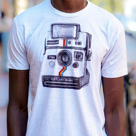 Instant Camera Tee @_hcdesign_