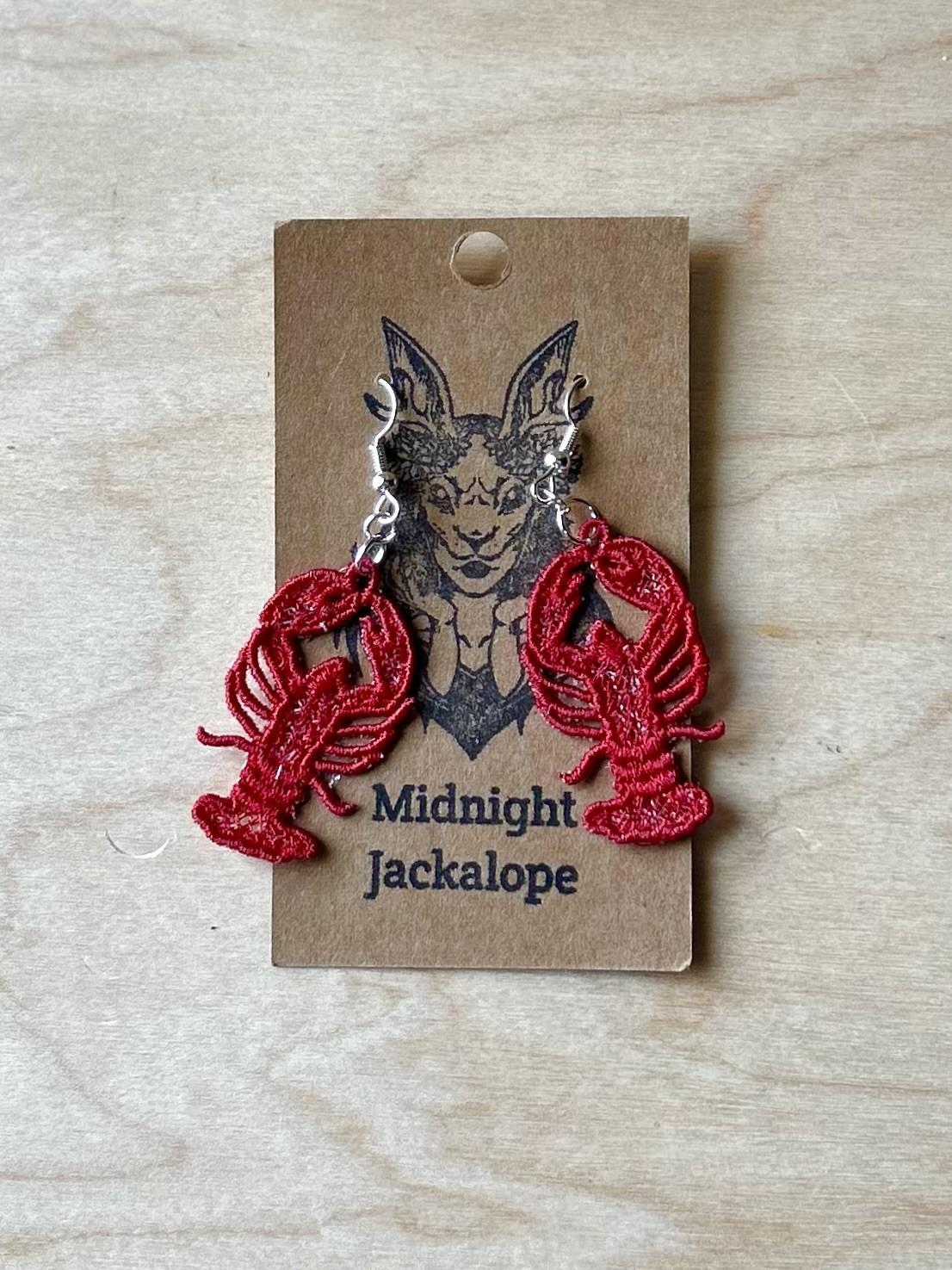 Earrings by @midnightjackalope