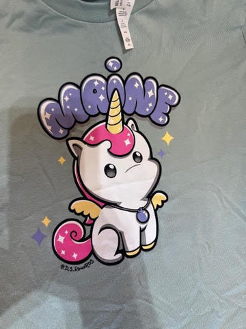Blueberry the Maine Unicorn Youth Tee @D_S_Edwards