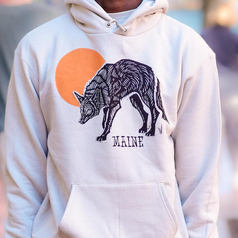 Wolf Hoodie @o.w.illustration