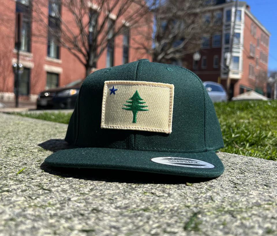 1901 Flag Original Patch Classic Flat Brim Hat