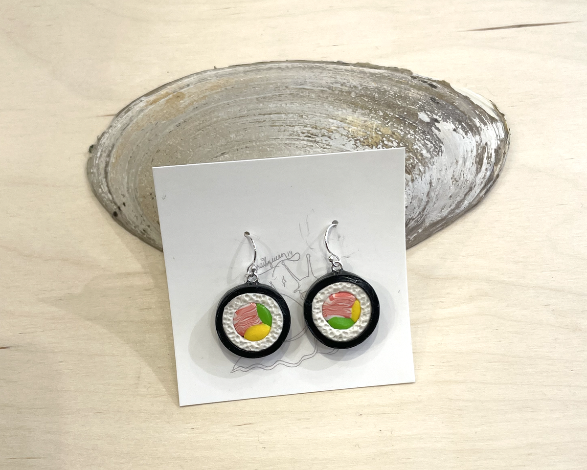 Earrings by Robin Carlson @snailqueen14
