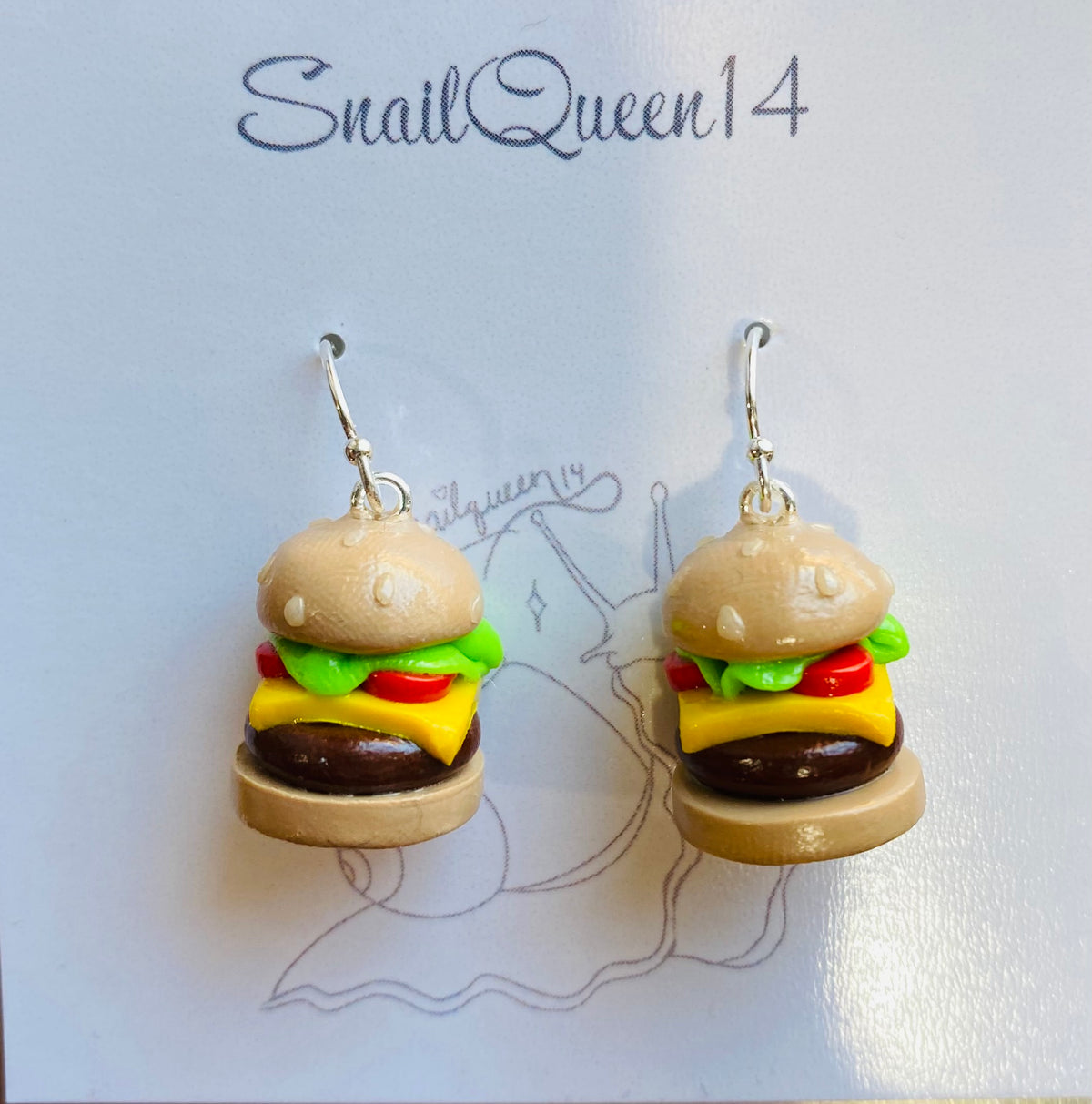 Earrings by Robin Carlson @snailqueen14